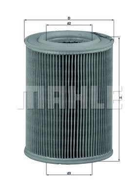 MAHLE HAVA FİLTRE ALFA FIAT CROMA 71736155 OEM: 71736155 - MAHLE LX455 kodlu oto yedek parça