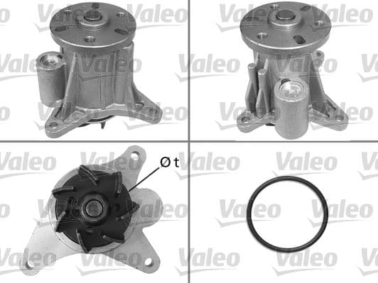 VALEO DEVIRDAIM POMPASI LAND ROVER DISCOVERY 276DT L319 . JAGUAR S-TYPE II X200 XF I X250 XJ X350. X3 58 OEM: LR005764-C2C37824 - VALEO 506988 kodlu oto yedek parça