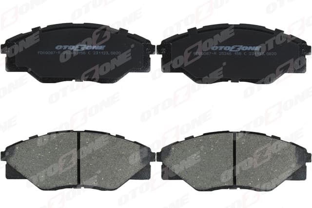 OTOZONE ÖN FREN BALATA TOYOTA HILUX 2.5L 2KDFTV KUN15 VIGO 4x2 09-10 OEM: 044650K290 - OTOZONE FDO9087-R kodlu oto yedek parça