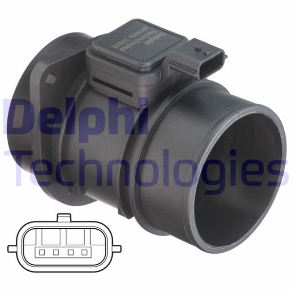 DELPHI HAVA AKIS METRE MERCEDES CITAN OM607 W415 . RENAULT K9K M9R KANGOO TRAFIC OEM: A6070940048-8200651315 - DELPHI AF10653-12B1 kodlu oto yedek parça