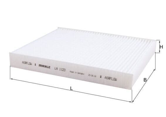 MAHLE KABİN FİLTRESİ INSIGNIA B 18 ASTRA K 16 MERIVA B 10 MOKKA 13 AVEO T300 11 CRUZE TRAX 09 OEM: 1808524-13271190-52425938 - MAHLE LA1123 kodlu oto yedek parça