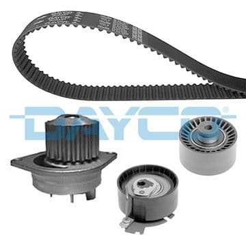 DAYCO DEVİRDAİMLİ EKSANTRİK GERGİ KİTİ P206-207-307-308-PARTNER-C2-C3-C4-XSARA-BERLINGO 1.6-1.6 16V TU5JP4 DFM SUCCE 1.6 16V 09-13 TU5JP4 OEM: 1610793480-1609525880-0831.L3 - DAYCO KTBWP4170 kodlu oto yedek parça