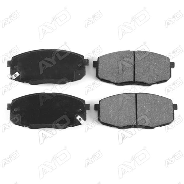 AYD ÖN FREN BALATA HYUNDAI İ30 1.6L D4FB CRDi dizel 07-11 / 1.4L 1.6L benzinli 08- / KIA CERATO 1.6L be OEM: 581011HA10-581011HA20-581012LA00 - AYD 60049A kodlu oto yedek parça