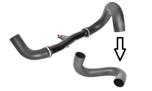 OTOZONE TURBO HORTUMU BÜYÜK FIAT DUCATO III 2.3 JTD OEM: 1358908080 - OTOZONE HOB2160-1 kodlu oto yedek parça