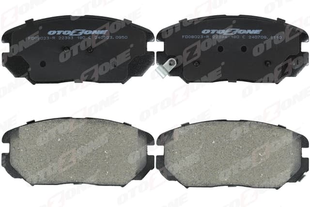 OTOZONE ÖN FREN BALATA HYUNDAI SONATA 2.0L CRDİ 98-04 2.0L VVTi 05- / SANTAFE. TUCSON 2.0L D4EA CRDi 04- OEM: 581012EA30-5810138A81-5810138A80 - OTOZONE FDO8023-R kodlu oto yedek parça