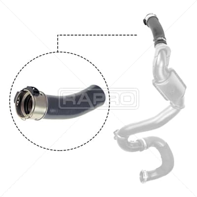 RAPRO TURBO HORTUMU RENAULT TRAFIC II 06 OPEL VİVARO A 06 2.0dCi 2.0CDTI KÜÇÜK OEM: 144607066R-8200808665-93861970 - RAPRO R12666 kodlu oto yedek parça
