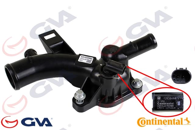 GVA TERMOSTAT GÖVDESİ MÜŞÜRLÜ CORSA D/E-ASTRA J-AVEO 1.4-1.2 A14XER-B/D14-B12XEL 25192985-1338487-1338022 OEM: 25192985-1338487-1338022 - GVA 5190049OE kodlu oto yedek parça