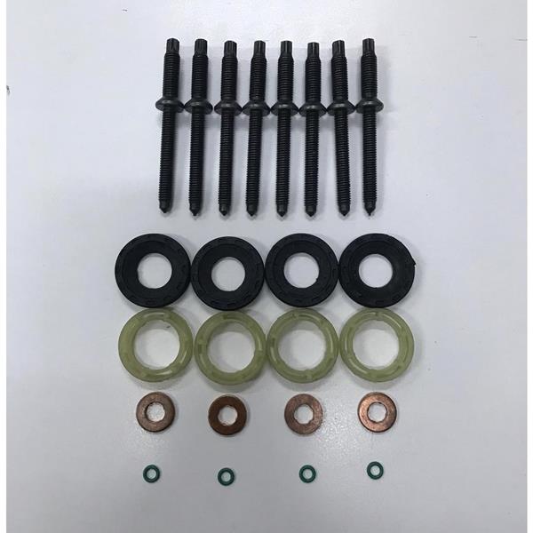 AFT ENJEKTÖR KEÇE PUL ORİNG SAPLAMA TAKIMI FORD C-MAX-FOCUS-FIESTA 1.6TDCI OEM: 3M5Q6K780BB-3M5Q9R524AA-3M5Q9E568CA - AFT 3M5Q9F593KITS kodlu oto yedek parça görseli