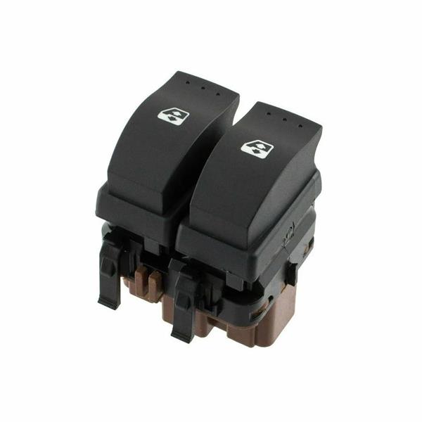 AFT CAM AÇMA DÜĞMESİ MEGANE II ÖN SOL KAHVE ÇİFTLİ 8200315040 OEM: 8200315040 - AFT 8200315040 kodlu oto yedek parça görseli