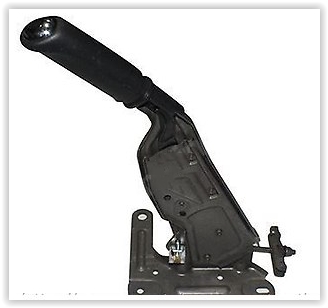 AFT EL FREN KOLU TABANCASI MGN III SEDAN-HB-FLUENCE SİYAH DERİ KAPLAMA 360100021R OEM: 360100021R - AFT EFT11015 kodlu oto yedek parça görseli