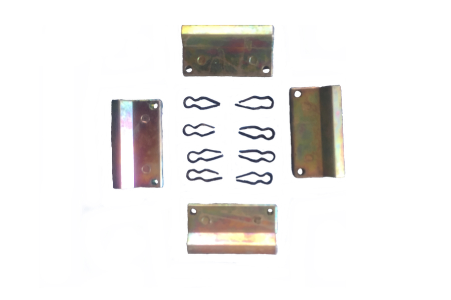 AFT FREN KALİPER KIZAĞI M131 DKS SEKMAN TAKIMLI 4 KALİPER 8 SEKMAN YAYI 4166737 OEM: 4166737 - AFT F0623210 kodlu oto yedek parça görseli