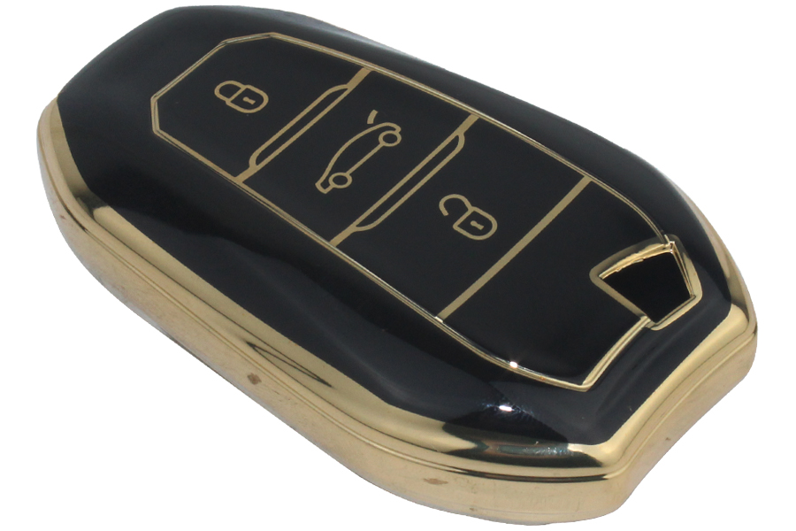 AFT KONTAK ANAHTAR KUMANDA KORUYUCU KILIF TPU SİLİKON SİYAH CITROEN C5 AIRCROSS-C3-C4-C-ELYSEE HMA025-S OEM: HMA025-S - AFT HMA025-S kodlu oto yedek parça görseli