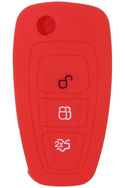 AFT KONTAK ANAHTAR KUMANDA KORUYUCU KILIF SİLİKON KIRMIZI FORD TRANSIT-MONDEO-FOCUS-RANGER-C MAX-S MAX GALAXY OEM: HMA040-K - AFT HMA040-K kodlu oto yedek parça görseli