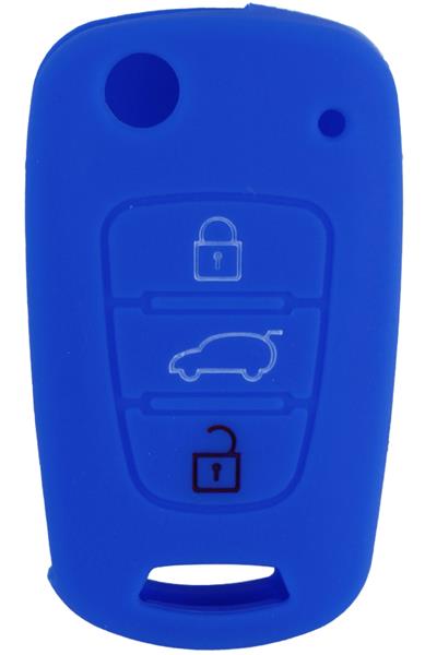 AFT KONTAK ANAHTAR KUMANDA KORUYUCU KILIF SİLİKON MAVİ HYUNDAI ACCENT ERA-I20-I30-ELENTRA-TUCSON KIA RIO-CEED-PICANTO-SPORTAGE OEM: HMA073-M - AFT HMA073-M kodlu oto yedek parça görseli