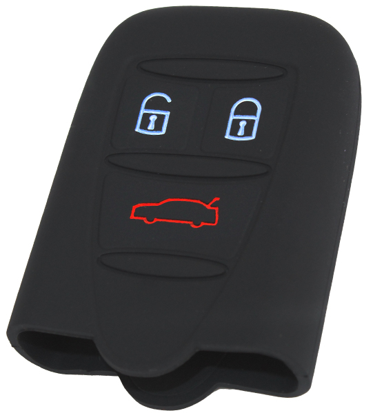 AFT KONTAK ANAHTAR KUMANDA KORUYUCU KILIF SİLİKON SİYAH ALFA ROMEO 159 BRERA 156 YENİ TİP HMA221-S OEM: HMA221-S - AFT HMA221-S kodlu oto yedek parça görseli
