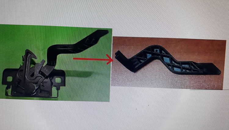 AFT MOTOR KAPUT KİLİT UÇ PLASTİĞİ CLIO CYMBOL II-SANDERO 656016651R OEM: 656016651R - AFT KAP14365 kodlu oto yedek parça görseli