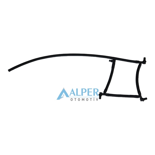 ALPER ENJEKTÖR GERİ DÖNÜŞ HORTUMU P1007-P107-P206-P307-C1-C2-C3-FIESTA-FUSION 1.4 HDI-TDCİ DV4 OEM: 1574.Q1-2S6Q9K022AD-2S6Q9K022AC - ALPER 249041 kodlu oto yedek parça görseli