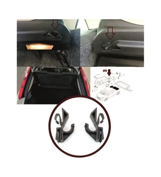 ALPER BAGAJ PERDE BRAKETİ SOL DOBLO III-FİORİNO-GRANDE PUNTO-STİLO OEM: 71719953 - ALPER 731092 kodlu oto yedek parça görseli