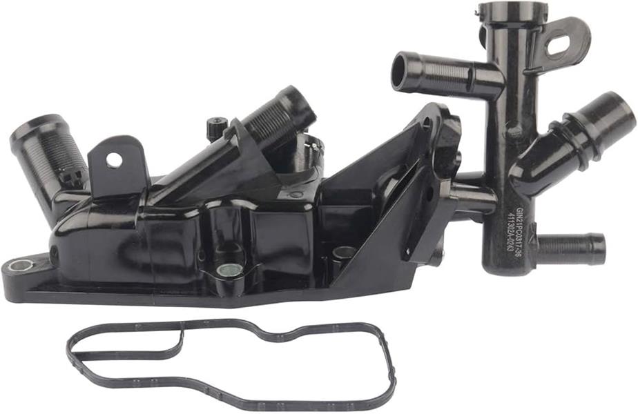 AUTODAK TERMOSTAT KOMPLE RENAULT CLIO IV 12 CAPTUR 13 SANDERO II 13 SYMBOL III 14 0.9TCe 1.2TCe MÜŞÜRLÜ OEM: 110608635R-110606217R-1106000Q1D - AUTODAK DAK3454 kodlu oto yedek parça görseli