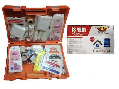 AUTOPARCT PLS. İŞYERİ İLKYARDIM SETİ ULTRA LUX DUVAR APARATLI - İŞ GÜVENLİĞİNE UYGUN HIRDAVAT OEM: GZD111113 - AUTO TSIY071 kodlu oto yedek parça görseli