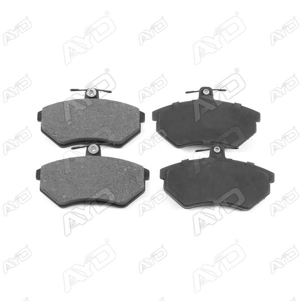 AYD ÖN FREN BALATA İNCE VW GOLF II III. POLO CLASSIC 95- . PASSAT 88-97. CADDY 95-04. JETTA / SEAT TOLED OEM: 357698151A-357698151D-T113501080 - AYD 60001C kodlu oto yedek parça görseli