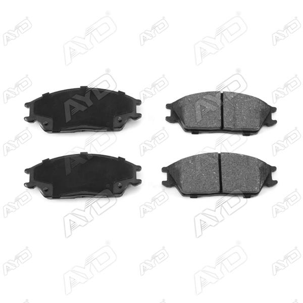 AYD ÖN FREN BALATA HYUNDAI GETZ 1.1L 1.3L 1.4L benzinli 1.5L CRDi dizel 02-09 / ACCENT 1.3L 1.5L 1.6L be OEM: 581011CA10-5810122A10-5810124C00 - AYD 60005A kodlu oto yedek parça görseli