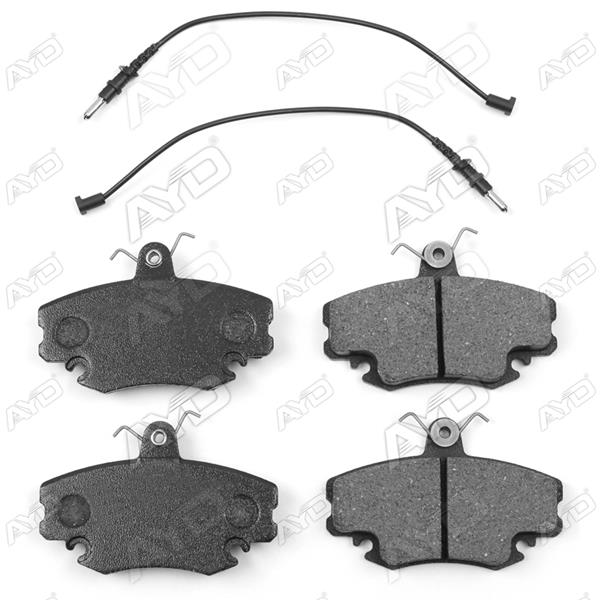 AYD ÖN BALATA FİŞLİ RENAULT R9-R19-R21-CLIO I-II-MEGANE I-TWINGO-LOGAN-SANDERO-SOLENZA OEM: 7711130071-7701204833-WVA21404 - AYD 60008B kodlu oto yedek parça görseli