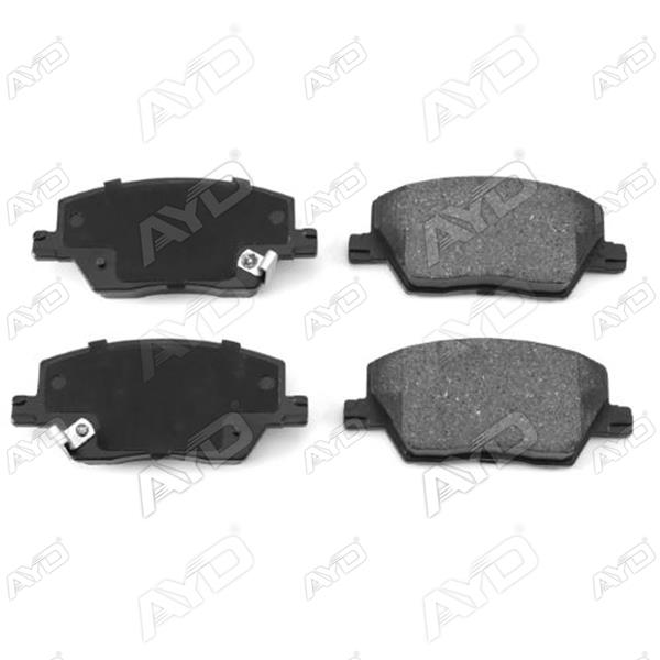 AYD ON BALATA FIAT EGEA 16 1.0 1.3 MTJ 1.4 1.6 1.6D K:19 mm G:133 mm Y:58.5 mm KÜÇÜK TİP OEM: 77367910-77367628 - AYD 60015A kodlu oto yedek parça görseli