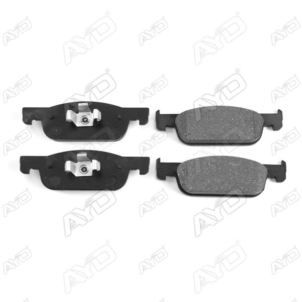 AYD ÖN FREN BALATASI RENAULT CLIO IV 12 SYMBOL III 13 DACIA SANDERO II 13 LOGAN MCV II 14 LOGAN II 13 0.9TCe 1.0SCe 1.2 1.2TCe 1.5dCi 1.6 OEM: 410605536R-410604682R - AYD 60016A kodlu oto yedek parça görseli