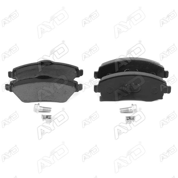 AYD ÖN BALATA COMBO C-CORSA C 1.3-1.7 CDTI 01 MERIVA 03 TIGRA 04 GDB1570 OEM: 1605081-93176114-1605974-1605092 - AYD 60025A kodlu oto yedek parça görseli