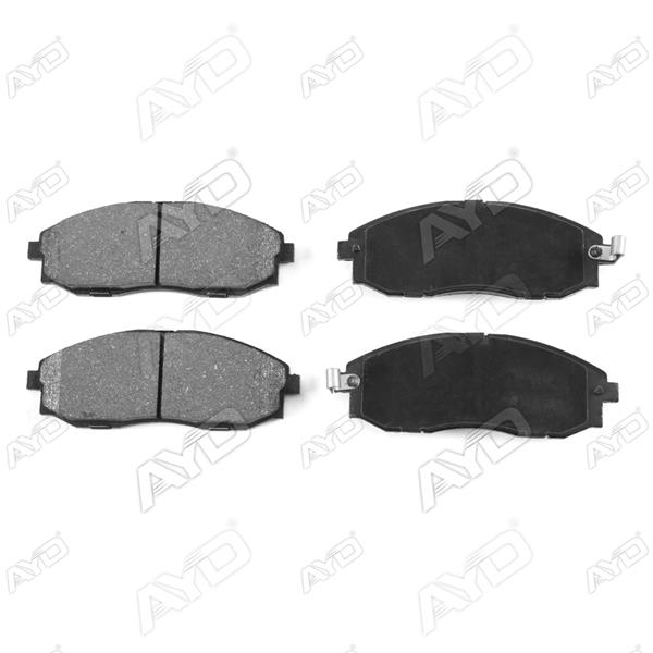 AYD ÖN FREN BALATA HYUNDAI H100 STAREX 2.5L D4BH TC. TCI PANELVAN 96-07 OEM: 581014AA00-581014AA31-581014AA61 - AYD 60031A kodlu oto yedek parça görseli