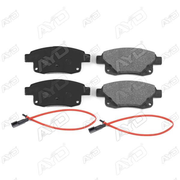 AYD ARKA FREN BALATASI TRANSIT V347-V348 06 11 ÇİFT FİŞLİ OEM: ME6C1J2M008AB-6C112M008AF-1371454 - AYD 60061B kodlu oto yedek parça görseli