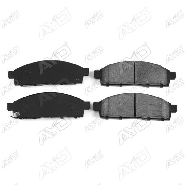 AYD ÖN FREN BALATA MITSUBISHI L200 2.5L DI-D CR 4x2 4x4 KA4T KB4T 07-10 OEM: 4605A198-4605A284-WVA24529 - AYD 60062A kodlu oto yedek parça görseli