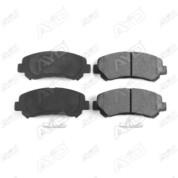 AYD ÖN FREN BALATA NISSAN QASHQAI 1.5L Dci K9K dizel J10DE 06-12 1.6L 2.0L HR16 HR20 J10 06-14 / X-TRAI OEM: D1060ET01A-D1060JD00A-D1080JE00A - AYD 60066A kodlu oto yedek parça görseli