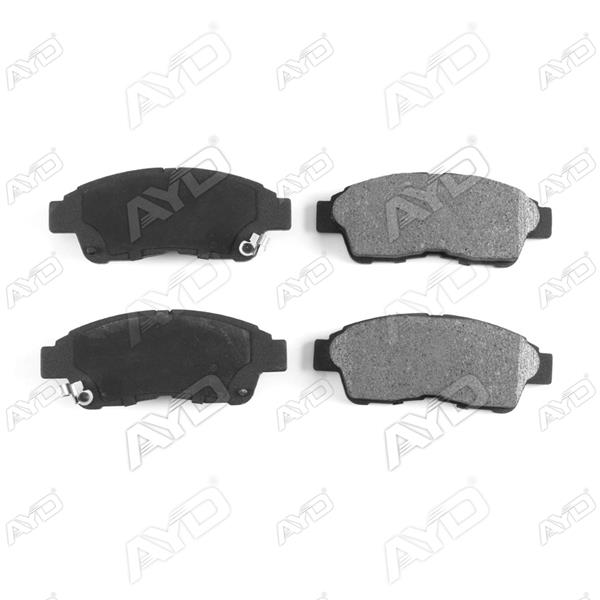 AYD ÖN FREN BALATA TOYOTA COROLLA 1.6L 4A-FE enjeksiyonlu AE101 AE111 92-00 / CARINA E. CORONA 2.0L 3S OEM: 0446533020-0446505010-0446520120 - AYD 60089A kodlu oto yedek parça görseli
