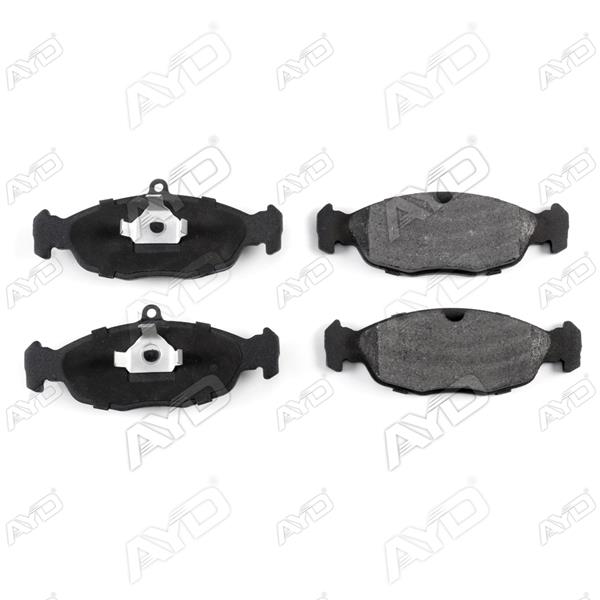 AYD ÖN BALATA ASTRA F-CORSA A B -VECTRA A-TIGRA- 94-00 COMBO 1.4-1.6i-1.7 D 92-00 GDB1040 OEM: 1605907-1605881-1605087-WVA20547 - AYD 60096A kodlu oto yedek parça görseli