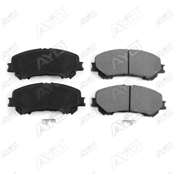 AYD ÖN BALATA RENAULT KADJAR 15 KOLEOS II 15 NISSAN QASHQAI J11 13 X TRAIL III 14 SACLI OEM: 410604EA0A-D10604CA0A-410601596R - AYD 60118A kodlu oto yedek parça görseli