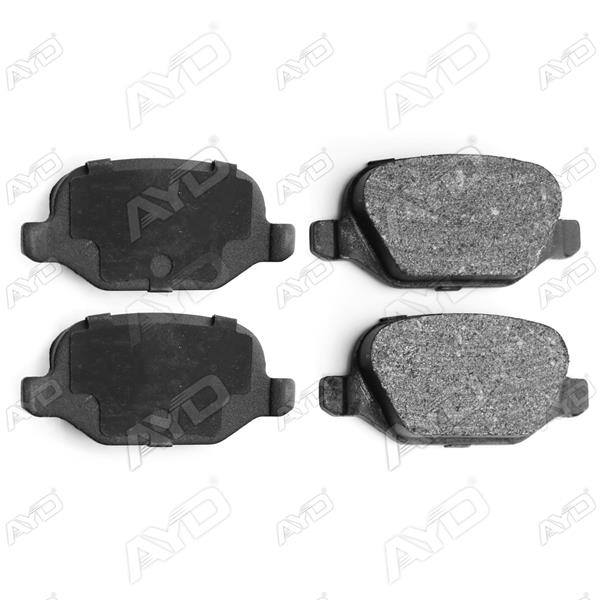 AYD ARKA FREN BALATASI FIAT LINEA 09 ALFA 147 01 156 97 03 GT 03 10 OEM: 77362276-77362675-77363341-77362275 - AYD 60126A kodlu oto yedek parça görseli