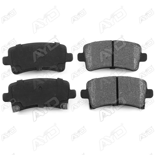 AYD ARKA FREN BALATASI INSIGNIA A 08 17 SAAB 9.5 10 MALIBU 2.0D 2.4 12 16 İNÇ JANT OEM: 39021482-1605319-13237766-13343450 - AYD 60143A kodlu oto yedek parça görseli