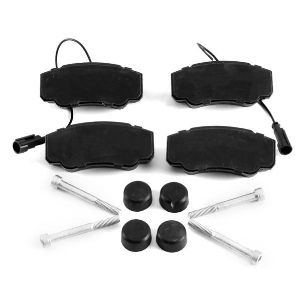 AYD PEUGEOT BOXER MİNİBÜS-FIAT DUCATO MİNİBÜS/CITROEN JUMPER ARKA BALATA ÇİFT FİŞLİ CİVATA TAKIMLI OEM: 0986494391 - AYD 60183C kodlu oto yedek parça görseli