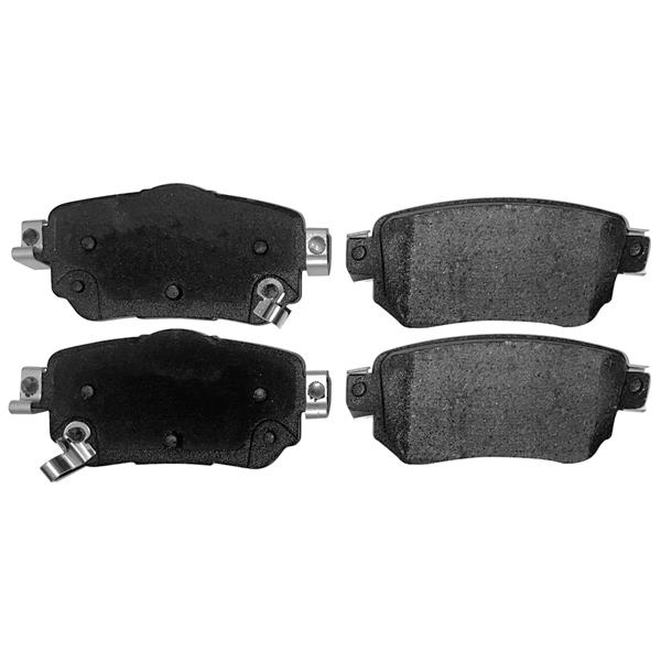 AYD ARKA FREN BALATA RENAULT KADJAR 15 KOLEOS II 18 / NISSAN QASHQAI 1.6L Dci R9M dizel 11- / X-TRAIL 1.6L Dci T32 12- OEM: 440605889R-440606633R-D40604CA0A - AYD 60236A kodlu oto yedek parça görseli