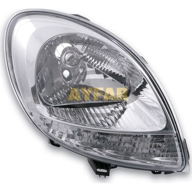 AYFAR FAR SİNYAL SAĞ KNG 03/03-12/07 ELEKTRİKLİ H4 BEYAZ FAR AYAR KUMANDASIZ 8200236591-7701069079 OEM: 8200236591-7701069079 - AYFAR 202240 kodlu oto yedek parça görseli