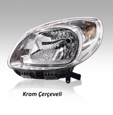 AYFAR FAR SOL ELK. MOTORLU RENAULT KANGOO 12 KROM ÇERCEVELİ 260602665R OEM: 260602665R - AYFAR 202313 kodlu oto yedek parça görseli