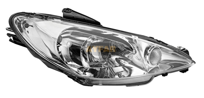 AYFAR FAR SİNYAL SOL ŞEFFAF P206 03-10 ELEKTRİKLİ H7 H7 6204.S9 OEM: 6204.S9 - AYFAR 303331 kodlu oto yedek parça görseli