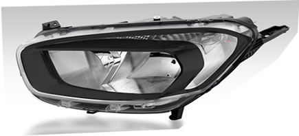 AYFAR FAR SOL SİYAH ÇERÇEVELİ TRANSİT COURIER 14 MOTORLU H15 H7 PY21W ET7613W030CJ-1867798- ET7613W030CM OEM: ET7613W030CJ-1867798- ET7613W030CM - AYFAR 505923 kodlu oto yedek parça görseli