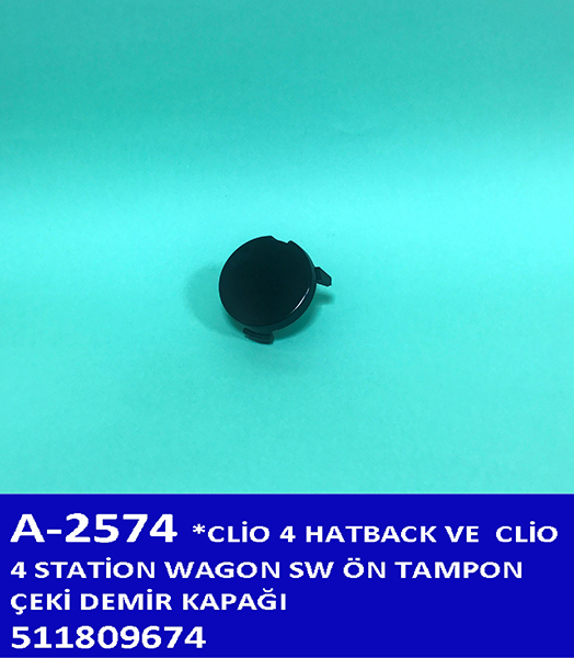 AYHAN ÖN TAMPON ÇEKİ DEMİR KAPAĞI CLIO 4 13-15 OEM: 511809674R - AYHAN A2574 kodlu oto yedek parça görseli