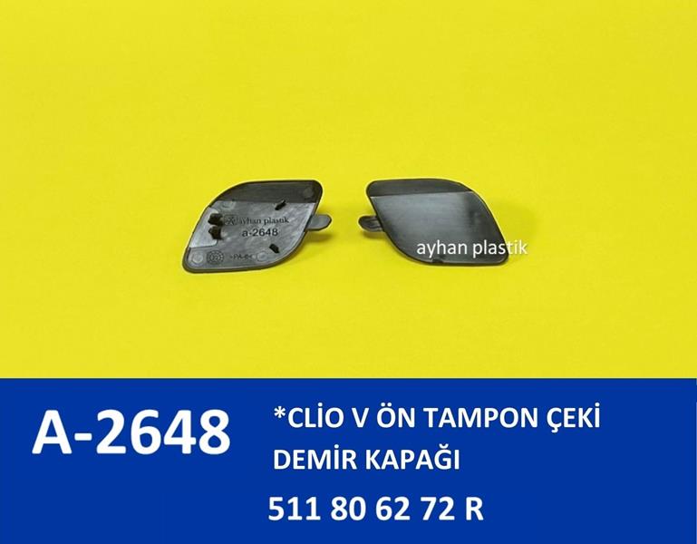 AYHAN ÖN TAMPON ÇEKİ DEMİR KAPAĞI CLİO V OEM: 511806272R - AYHAN A2648 kodlu oto yedek parça görseli