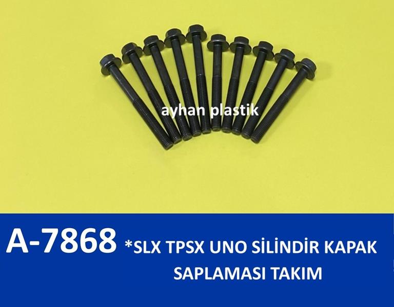 AYHAN SİLİNDİR KAPAK SAPLAMASI TAKIM SLX TPSX UNO OEM: 46430687-46430688 - AYHAN A7868 kodlu oto yedek parça görseli