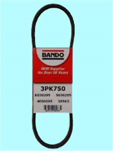 BANDO KANALLI KAYIŞ TOYOTA-ROVER-CLIO 1.2 8200041848-GMB30735-9091602318 OEM: 8200041848-GMB30735-9091602318 - BANDO 3PK0750 kodlu oto yedek parça görseli