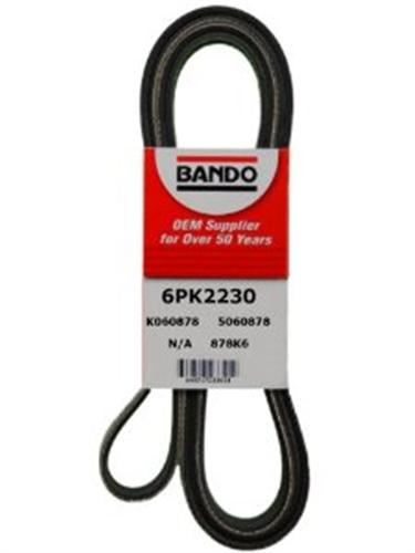 BANDO KANALLI KAYIŞ OMEGA 2.6 3.0 86-94 -VW 2.5 10V 94-03 -CHEVROLET-DODGE-FORD-LEXUS-MERCEDES--TOYOTA OEM: 1854708-074260849AC-A0109978892 - BANDO 6PK2230 kodlu oto yedek parça görseli